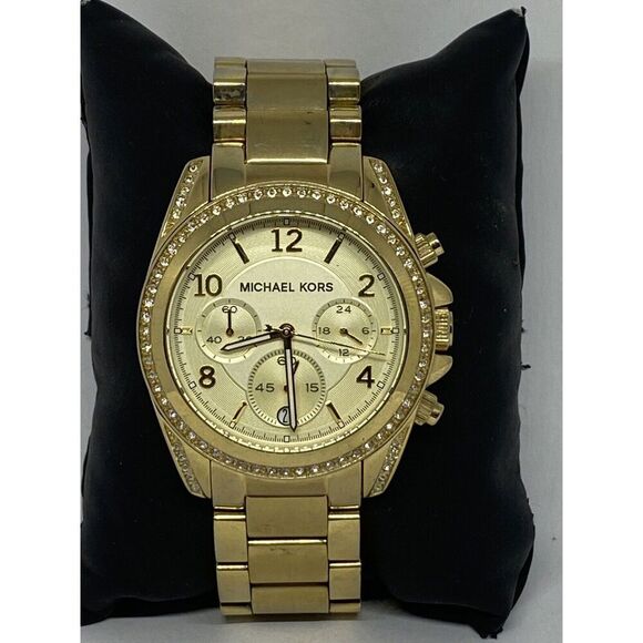 Michael Kors MK5166 Women's Stainless Steel Analog Dial Quartz Wrist Watch JK284 - Picture 1 of 12